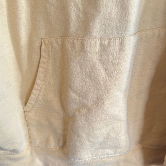 Disney Yellow Sweatshirt Hoodie with Retro Logo - Picture 4 of 5